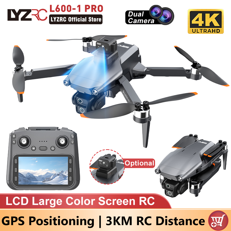 Drone Camera Professional - LYZRC L600-1 PRO LCD Color Screen