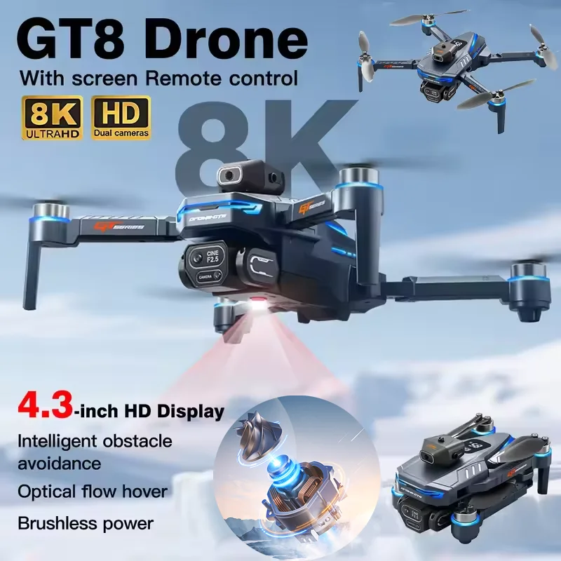 Drone Camera With Gimbal - Homologado ANATEL Hot NEW Drone 4K