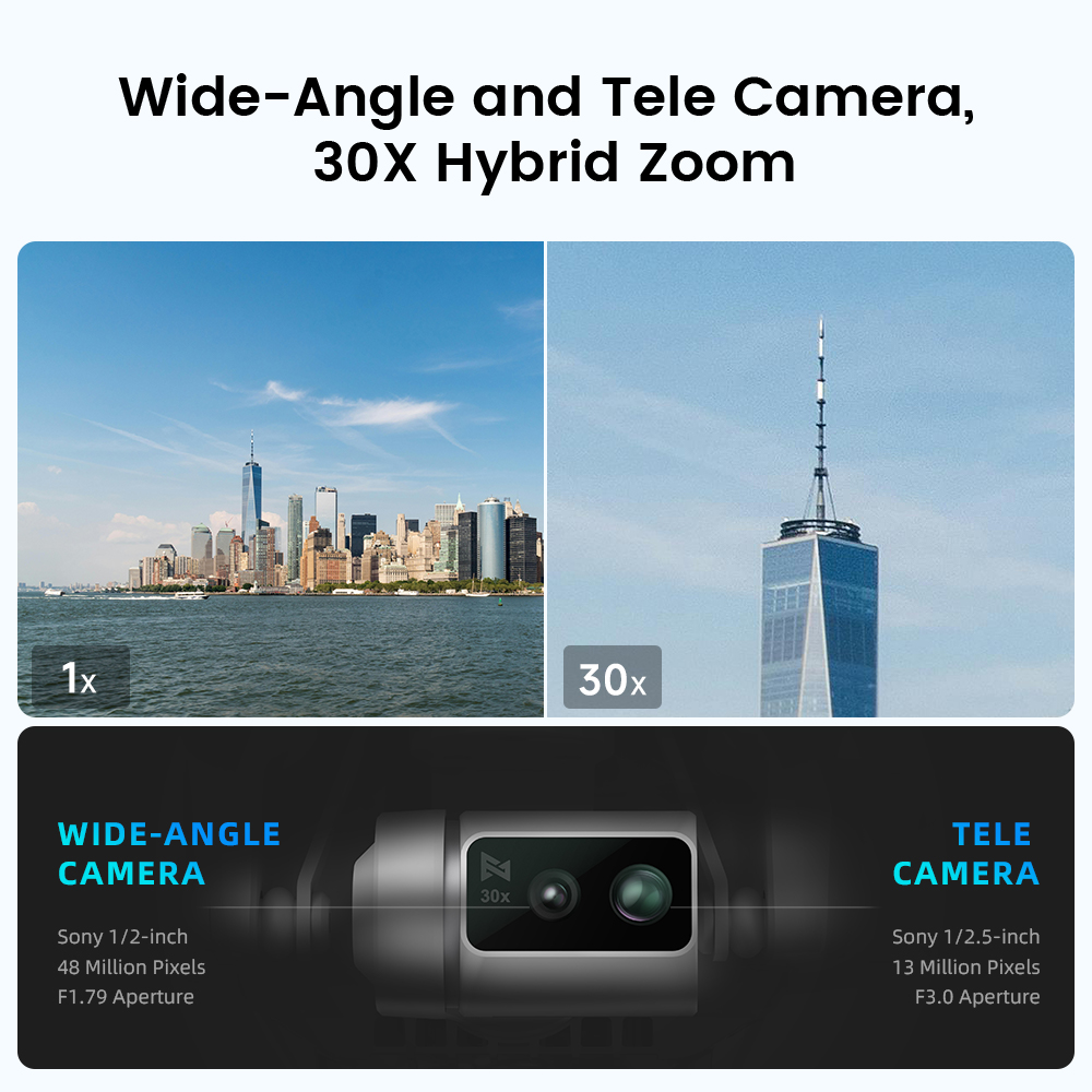 FIMI X8 Tele Max New Drone Wid - Drone Camera Wide Angle 评论和价格