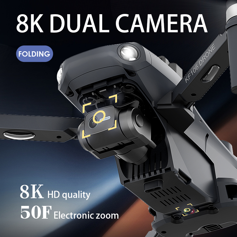 2022 NEW KF106 Max Drone 8K Pr - Drone Camera Wide Angle 评论和价格