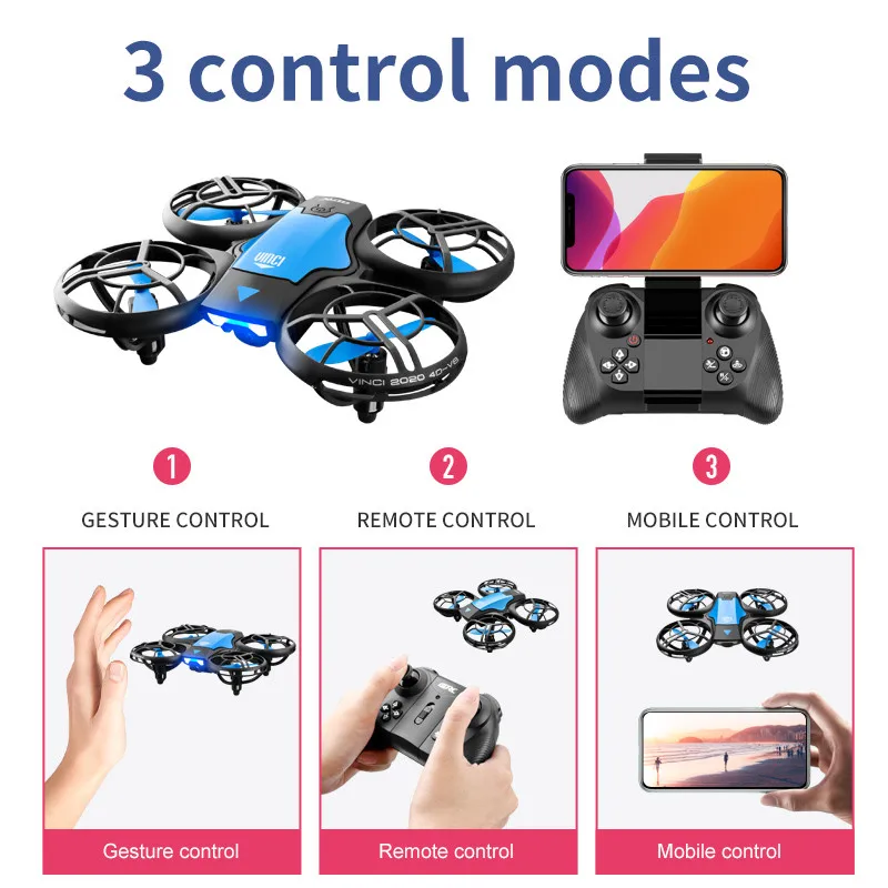 V8 New Mini Drone 4K Professio - Drone Camera Wide Angle 评论和价格