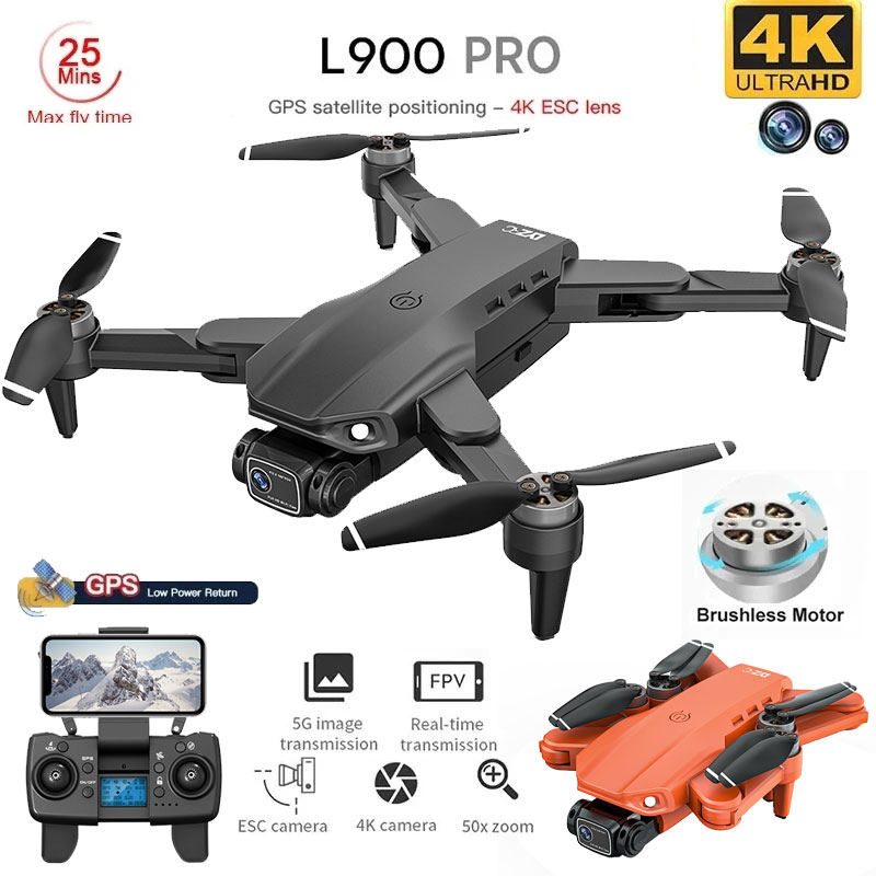 L900 Pro GPS Drone 4K Professi - Drone Camera Night Vision 评论和价格