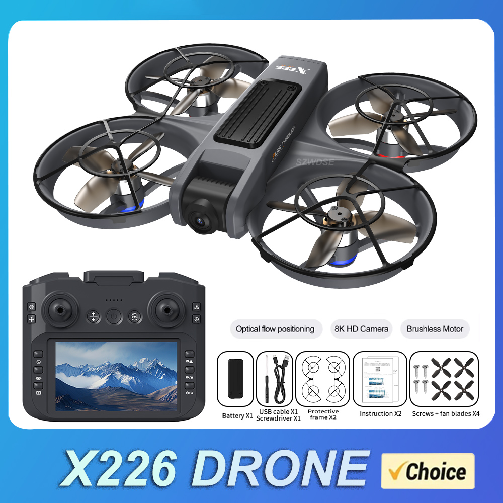 NEW X226 RC Drone 2.4G 5G WIFI - Drone Camera Professional 评论和价格