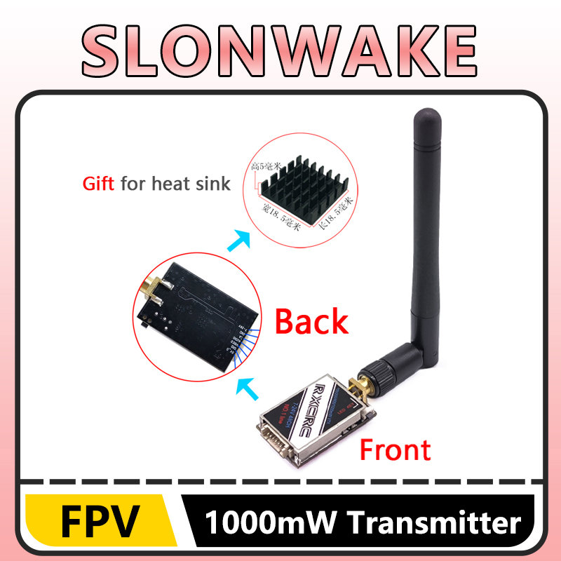 SLONWAKE  5.8G 48CH 1W VTX 100 - Drone Camera Lens 评论和价格