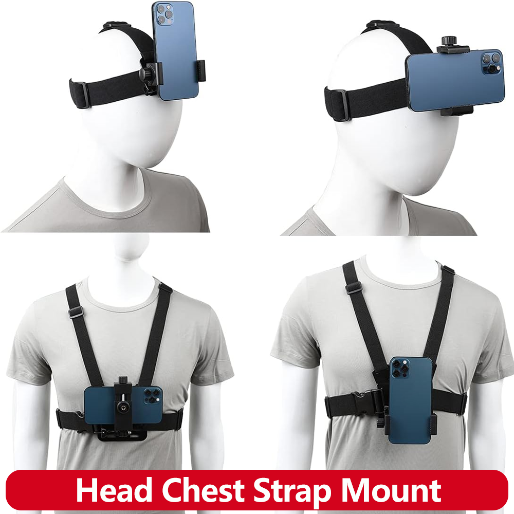 Mobile Phone Head Chest Strap  - Drone Camera Action 评论和价格