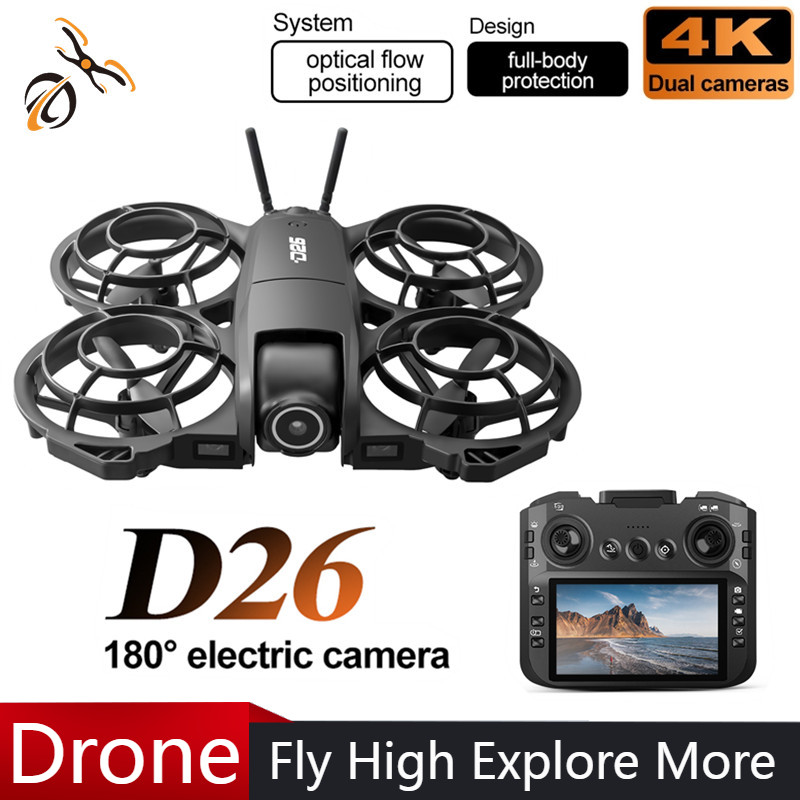 D26 Drone 4K Aerial HD 180° Ca - Drone Camera Night Vision 评论和价格