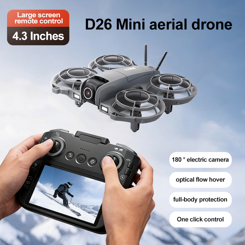 D26 Drone 4K Aerial HD 180° Ca - Drone Camera Night Vision 评论和价格