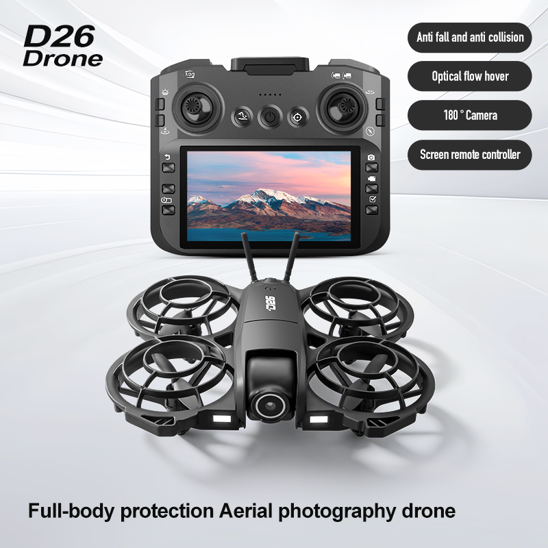 D26 Drone 4K Aerial HD 180° Ca - Drone Camera Night Vision 评论和价格