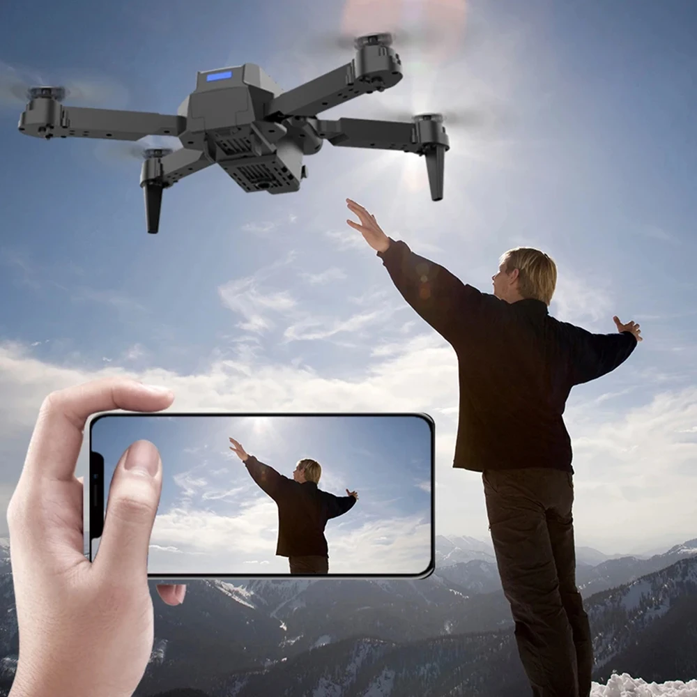 Professional Drone E88 4K Wide - Drone Camera Professional 评论和价格