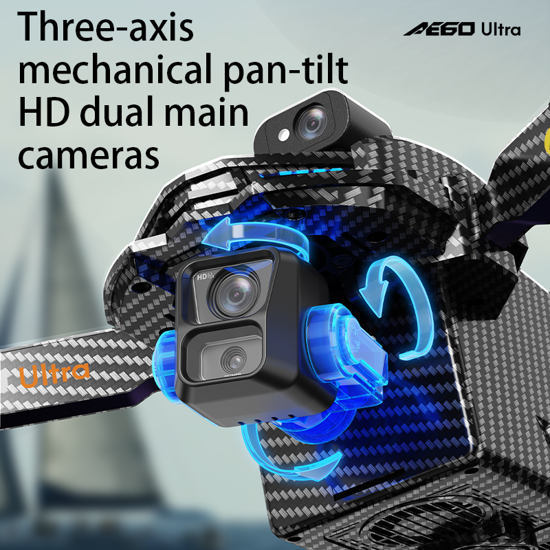 AE60 GPS Drone Professional 8K - Drone Camera With Gimbal 评论和价格
