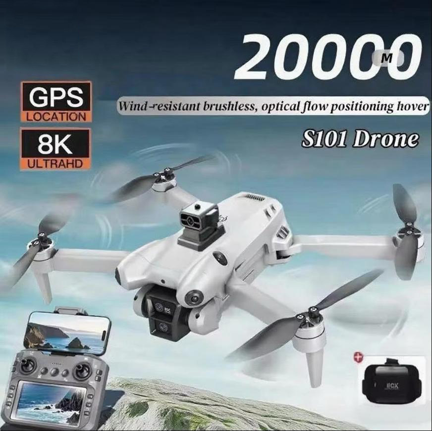 S101 Drone 8K HD Professinal D - Drone Camera Wide Angle 评论和价格