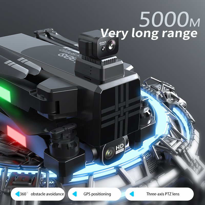 A380 Drone 4K HD Three Axis An - Drone Camera Lens 评论和价格