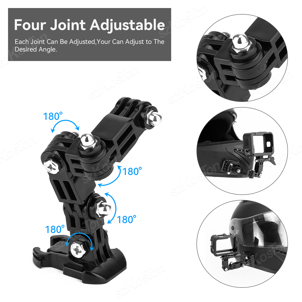Motorcycle Helmet Chin Mount K - Drone Camera Action 评论和价格