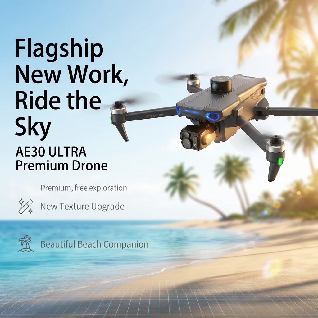 NEW AE30 Ultra GPS Drone 4K Pr - Drone Camera With Gimbal 评论和价格